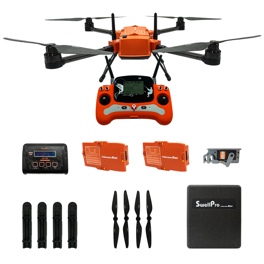 SwellPro Fisherman MAX (FD2) Heavy Lift Fishing Drone