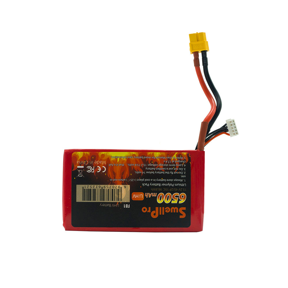 Fisherman FD1 4S LiHV 6500mAh | 98.8Wh Flight Battery - XT60 Connector Type - Swellpro Store