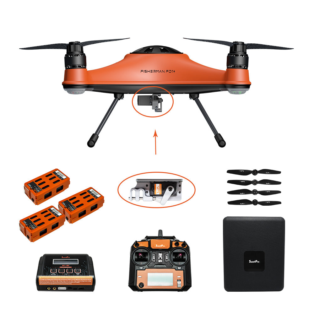 SwellPro Fisherman FD1+ WaterProof Fishing Drone