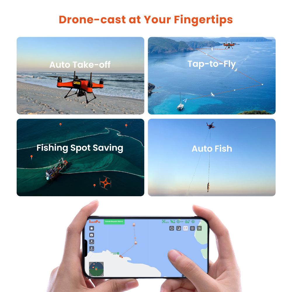 SwellPro Fisherman FD3 WaterProof Fishing Drone