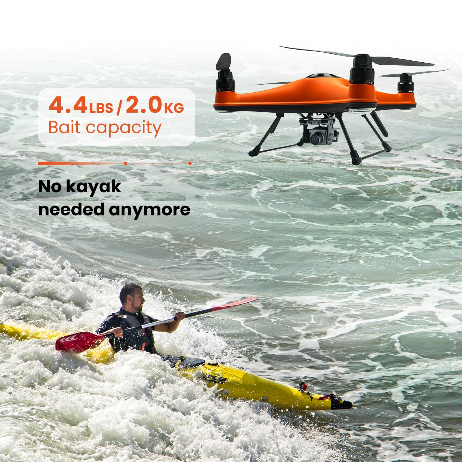 SwellPro Fisherman FD3 WaterProof Fishing Drone