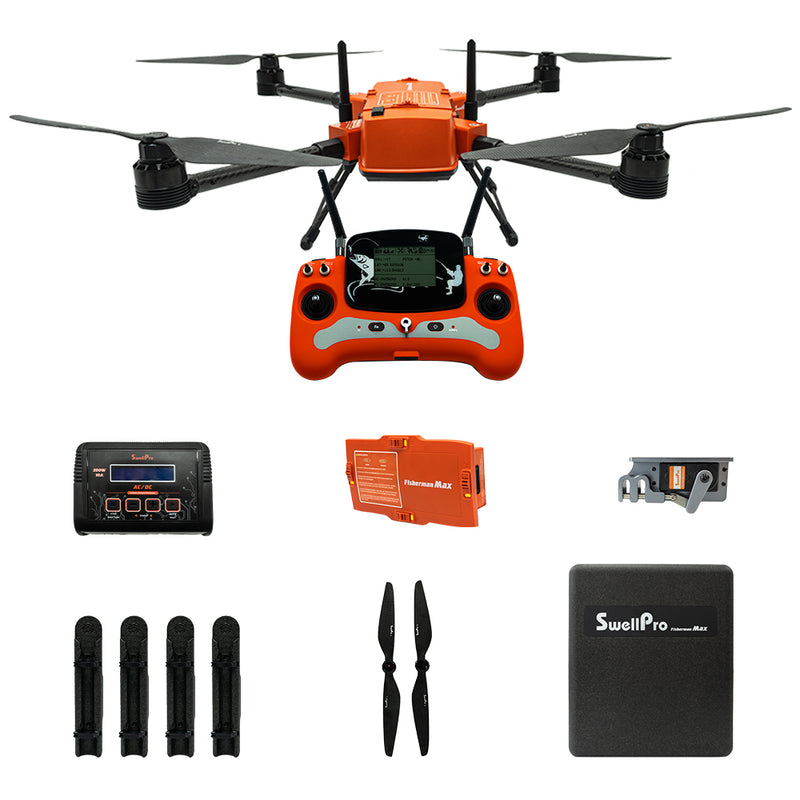 SwellPro Fisherman MAX FD2 Heavy Lift Fishing Drone