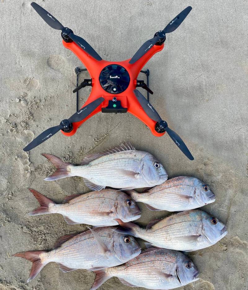Quadcopter drone - Splash Drone 2 Fisherman - SWELLPRO - fishing