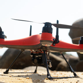 SplashDrone 4 Landing Gears are mounted on drone